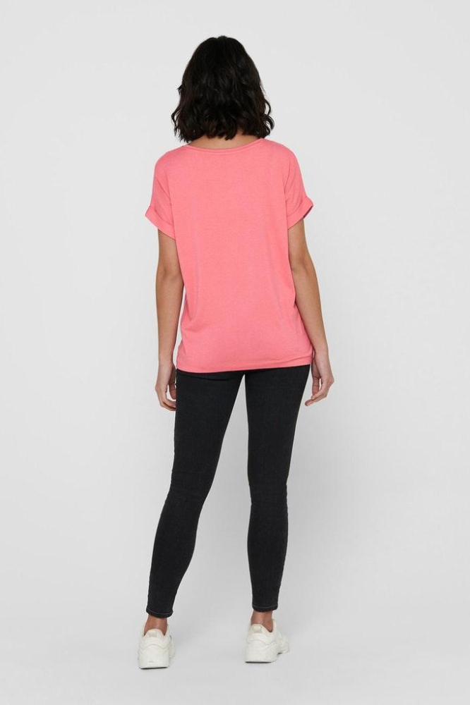 ONLMOSTER S/S O-NECK TOP NOOS JRS 15106662 TEA ROSE